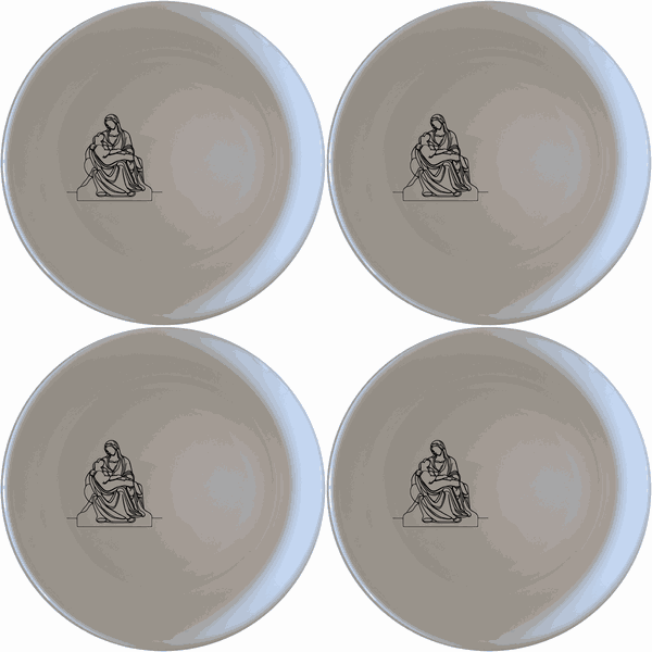Pieta Art Bowl Set of 4 - Range 3