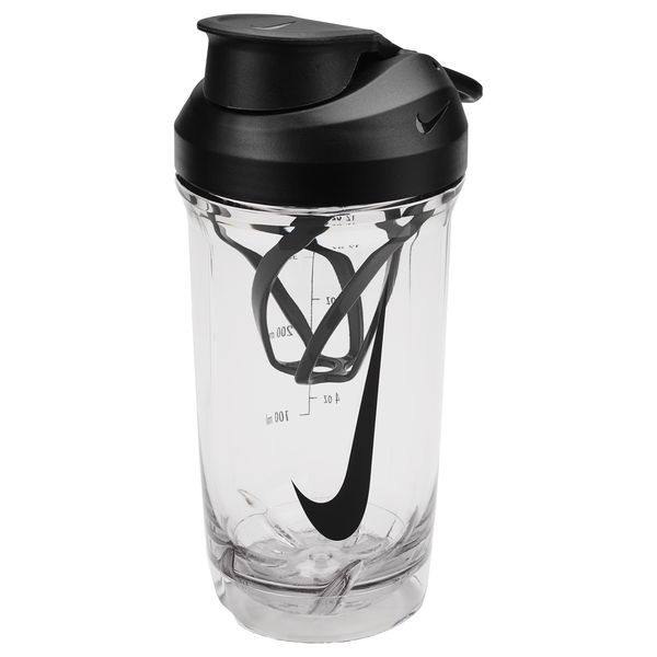 Nike TR Reharge Shaker Bottle 16oz Clear /Black