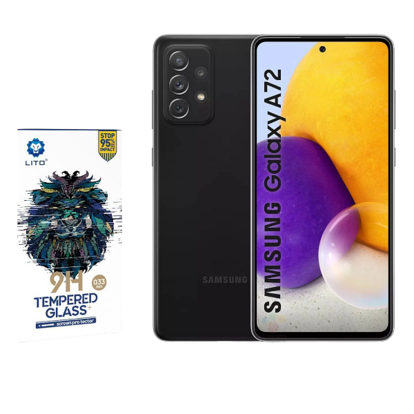 LITO Tempered Glass Screen Protector For Samsung A72