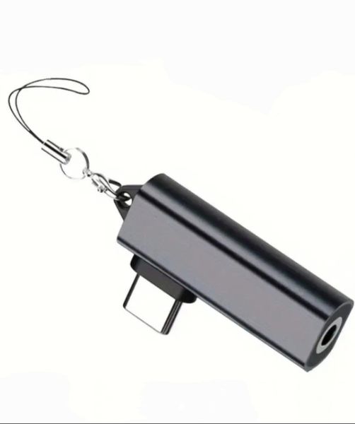 Type-C to 3.5mm Headphone DAC Adapter with Lanyard
