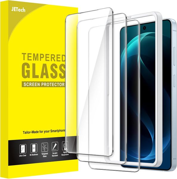 JETech Screen Protector Compatible with Samsung Galaxy S26 - 3 Pack