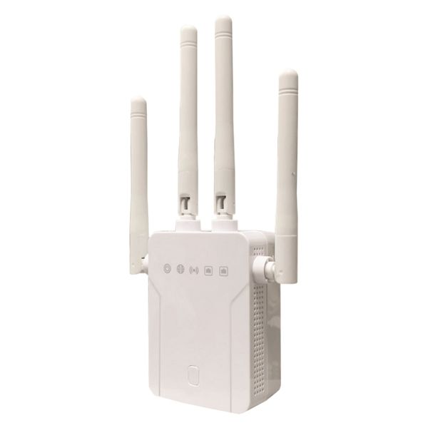 YLA-408 300Mbps Wireless N Wifi signal Repeater booster 4 Antenna