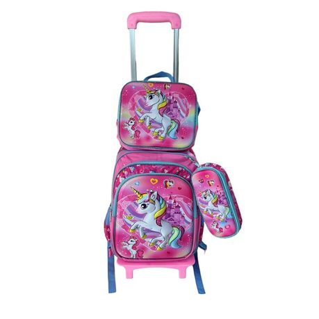 Unicorn backpack with discount wheels