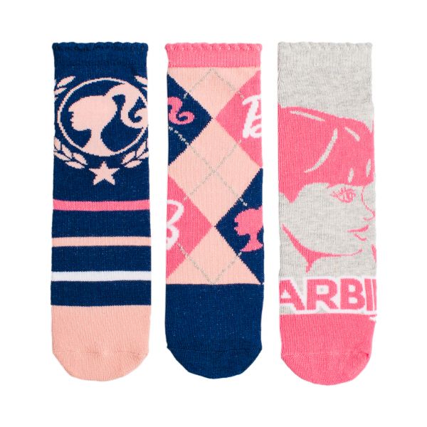 Barbie Anklet Socks - 3 Pack