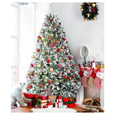 210cm Artificial Christmas Tree with Frosted White Point KD 10 Shop Today. Get it Tomorrow takealot