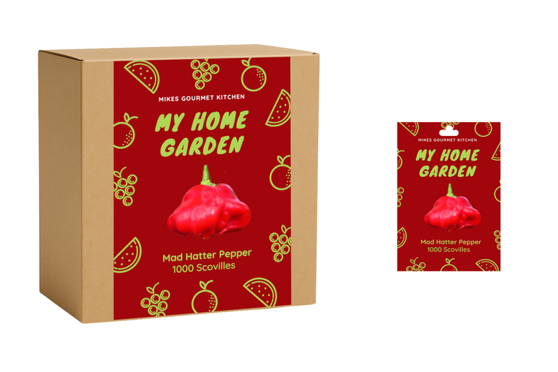 Chilli Grow Kit Complete - Mad Hatter pepper + Seed pack