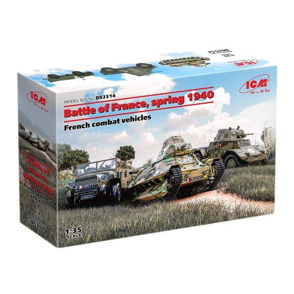 ICMDS3514 Battle Of France, Spring 1940 Plastic Kit