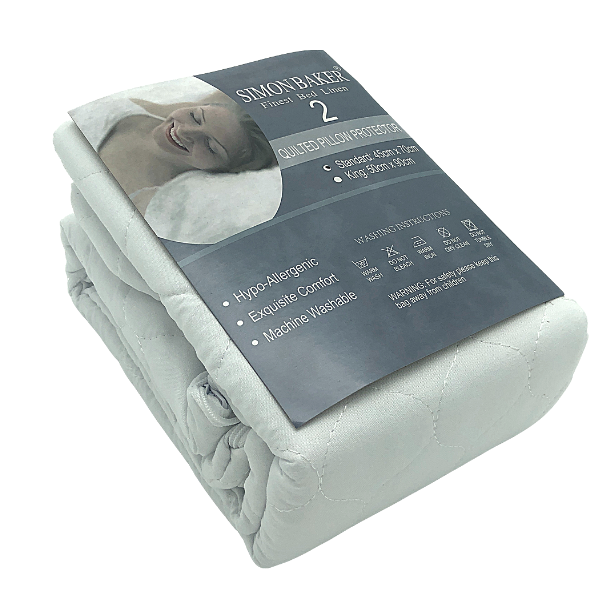 Simon Baker Quilted Pillow Protector (Not Waterproof)