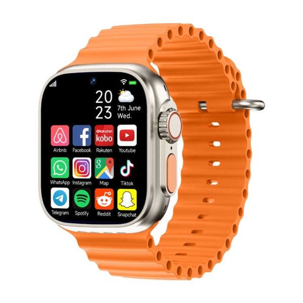 GS37 4G + 64GB Smart Phone Watch GPS + Cellular All Sim Cards Supports-(GC)