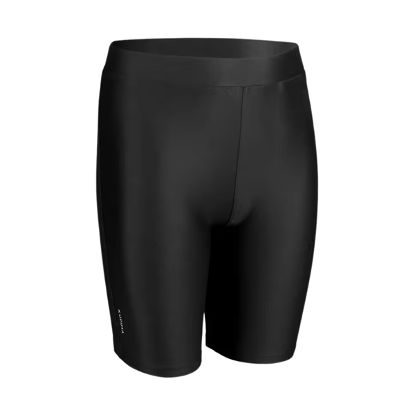 Kiprun Essential Kids' Breathable Tight Shorts - Dry - Black