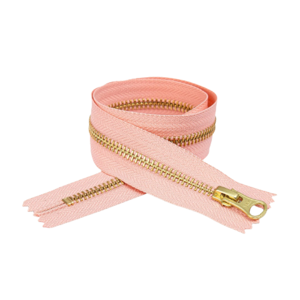 YKK Closed End Zip - 10 Pack Warm Powder