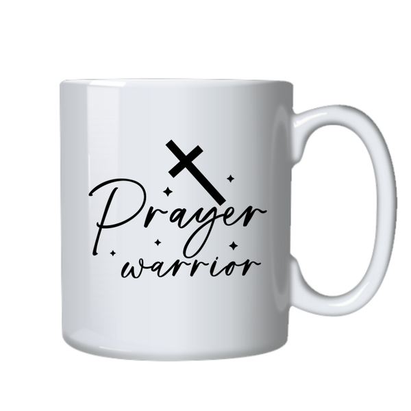 Prayer Warrior Christian Theme Birthday Christmas Gift Cup Mug 402