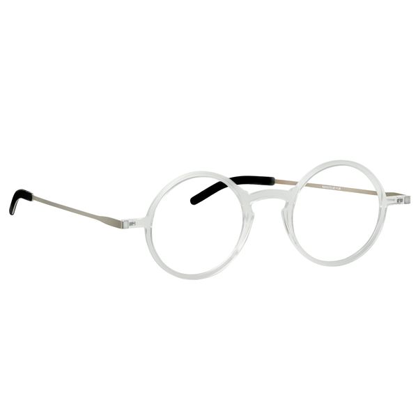 Leo Slimz - Round Reading Glasses + Ultra Slim 7mm Metal Case