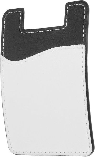 Adhesive Phone Card Holder Wallet for Smartphones Black Tpu Mobile Phone