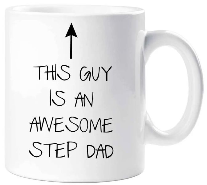 This Guy Is An Awesome Stepdad Birthday Christmas Father's Day Gift Mug