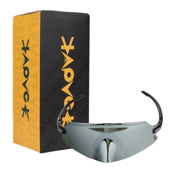 Silver Lens/ Black Frame image