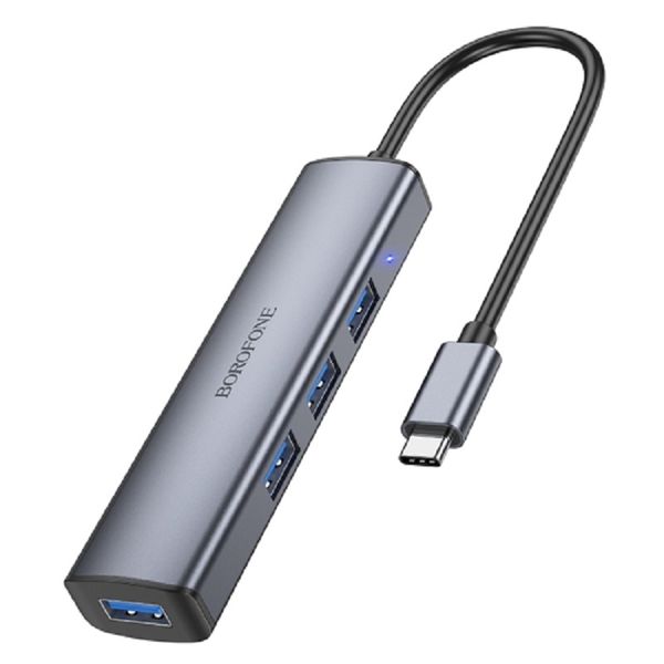 Borofone DH12 4-in-1 Portable Converter USB-C to USB-A 3.0