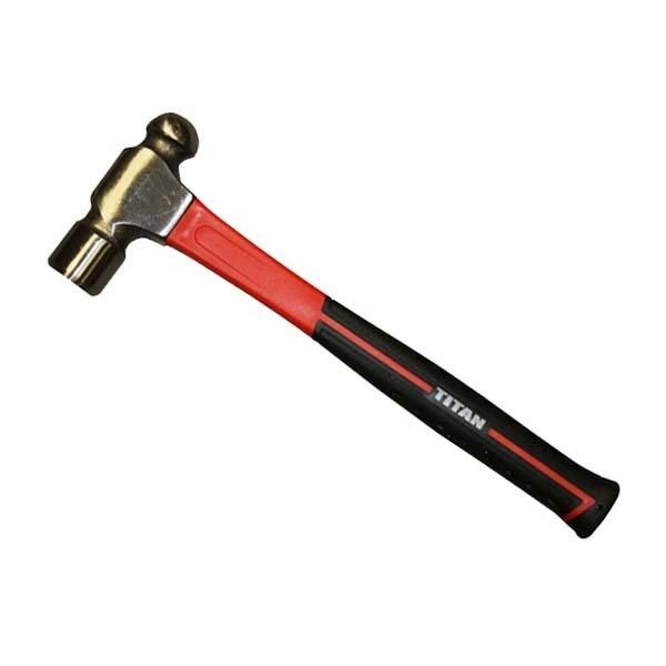 Titan Ball Pein Hammer 230G / 0.5Lb Fibreglass Handle Label