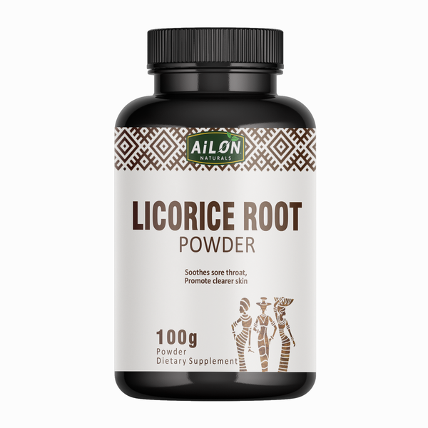 Licorice Root Powder 100g - Digestive, Cough Relief &amp; Skin Support