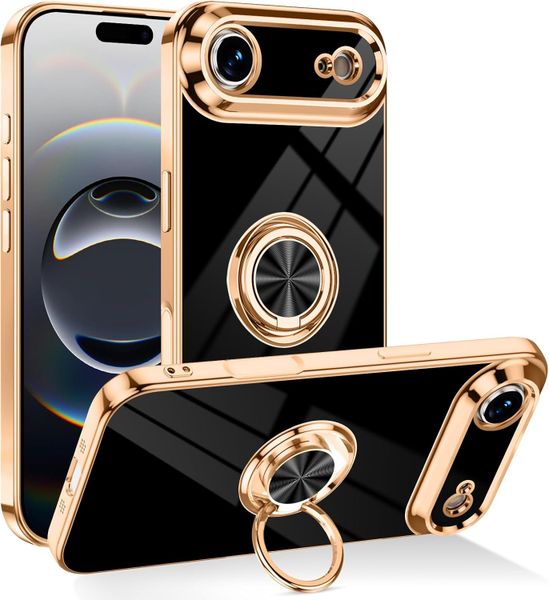 Ring Holder Soft TPU Phone Case Compatible With iPhone 12 Pro Max