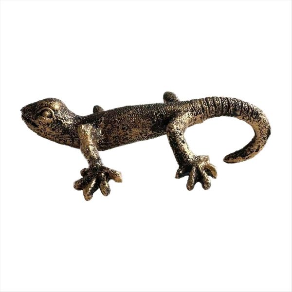 Potted Partner Bronze Gecko Janshore Flower Pot Suspension Decorative
