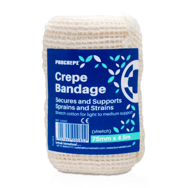 Crepe Bandages 75mm 6's