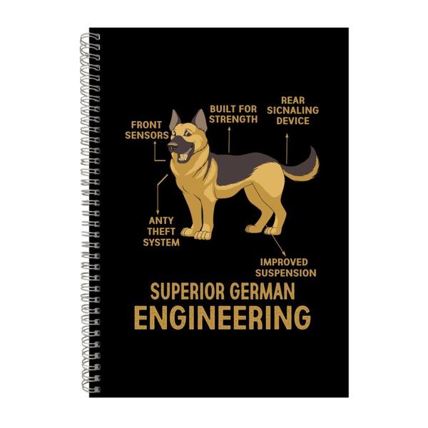 Superior German Engineering Notebook Engineer Gift Idea A4 Notepad 139