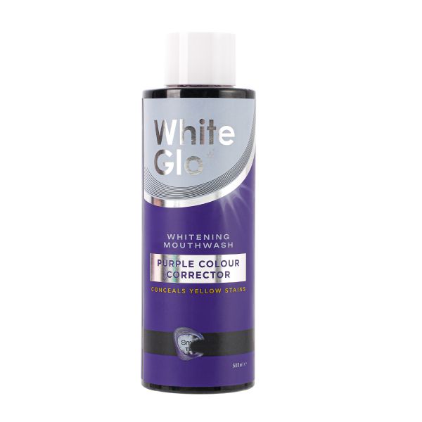 White Glo Whitening Mouthwash Purple Corrector 500ml