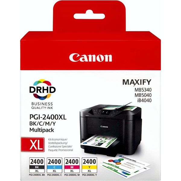Canon PGI-2400XL Original MULTIPACK Blk, C, M, Y Ink cartridge