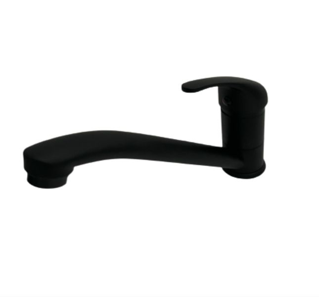 Matt Black Kitchen Sink Deck Mixer