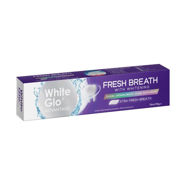 White Glo Tooth Paste (Advantage Cavity Protection) - 75ml