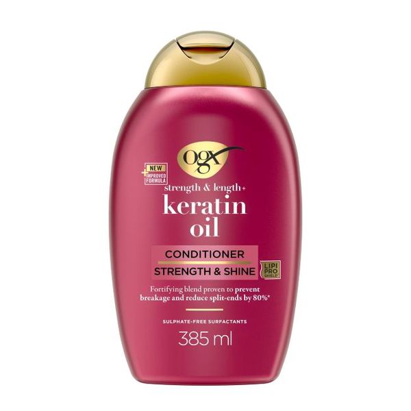 OGX Anti-Breakage Keratin Oil Nourishing Conditioner 385ml(Sulfate Free)