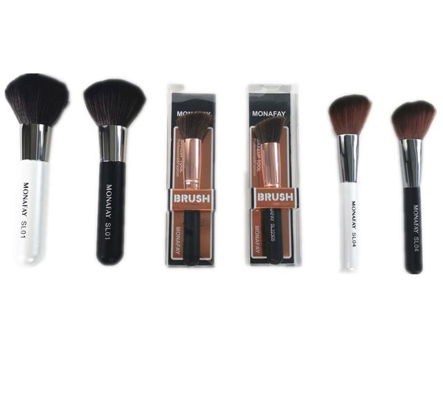 6 x Monafay Makeup Brush SL01+SL04+SL22305 Blush Powder Foundation Brush