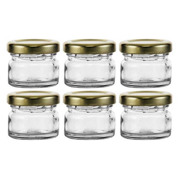 Consol 28ml Mini Jar With Lid - 6 Pack