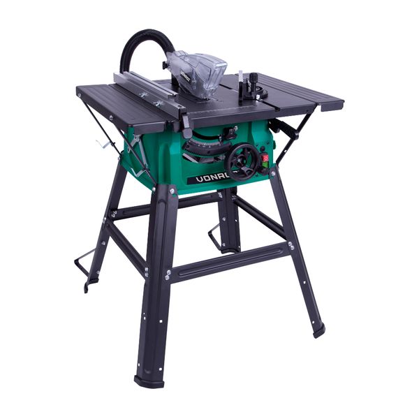 VONROC Table Saw 1500W - 210mm | Incl saw blade 40T and mitre guide
