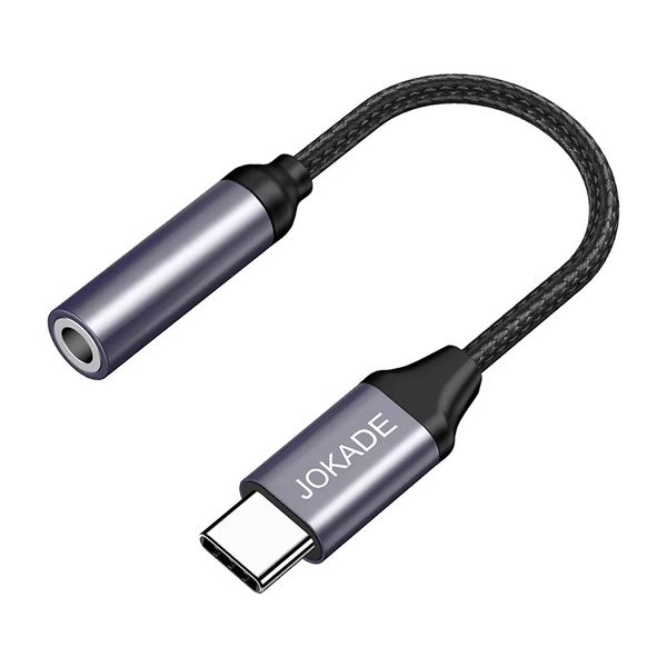 Jokade Type-C to 3.5mm Aux 3-in-1 Audio Converter (JC001)