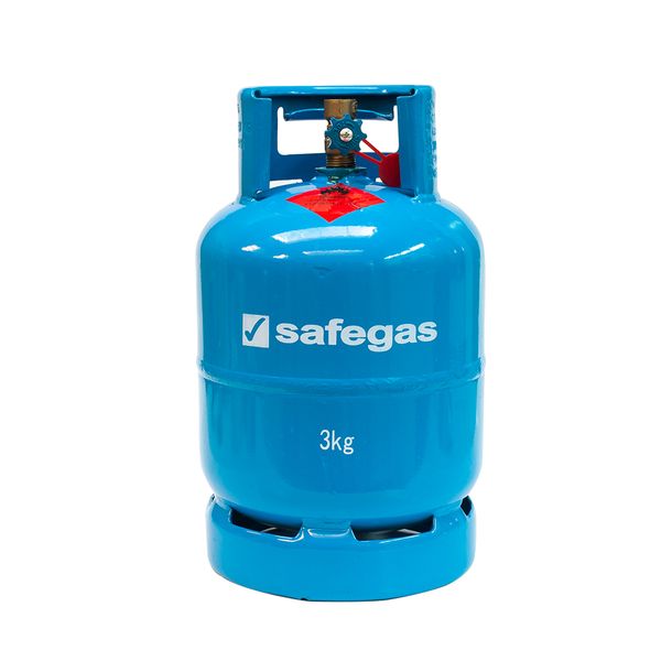 Safegas 3kg Gas Cylinder