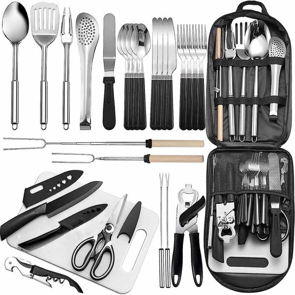 Portable Camping Kitchen Utensil Set