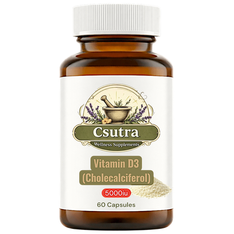 Vitamin D3 (5000iu) - 60 Capsules Image
