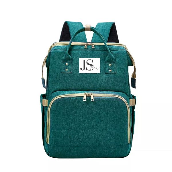 JanaS - All You Need, 3in1 Baby Diaper Backpack - Forest Green