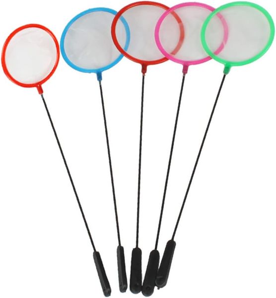 Aquarium Fishing Net Nylon Round - 5 Piece