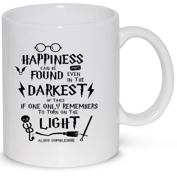 Harry Potter Turn On The Light Ceramic Coffee Mug (11Oz Standard Size)