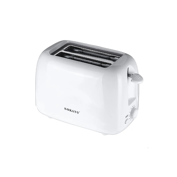 SOKANY Toaster with 6-Gear Baking Removable Crumb Tray