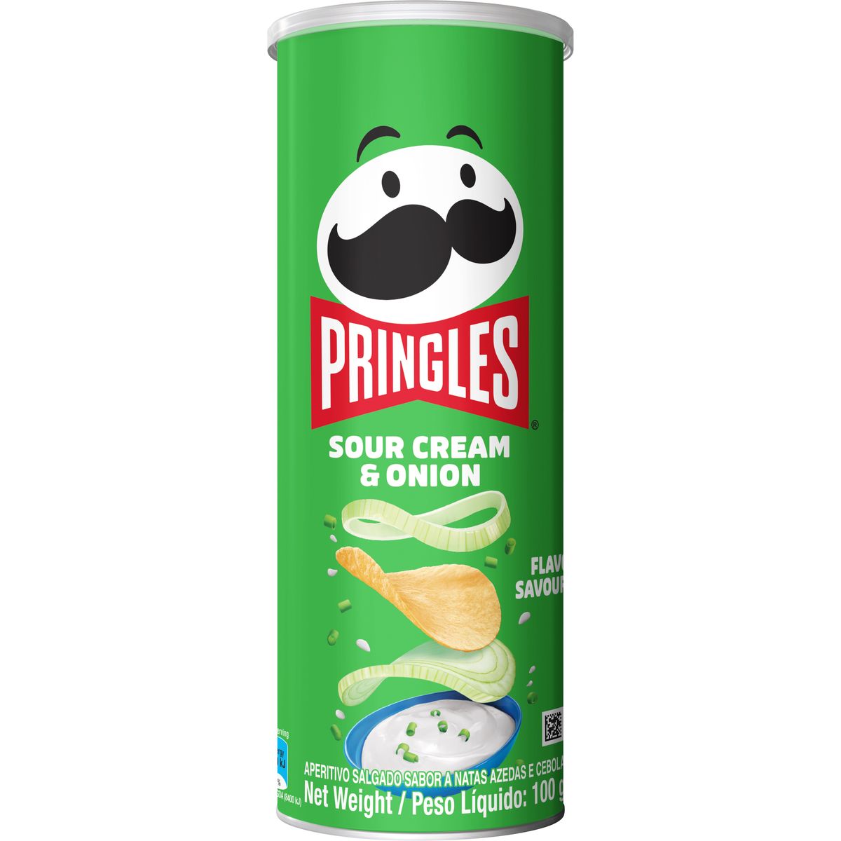 Pringles Potato Chips Sour Cream & Onion 100G | Shop Today. Get it ...