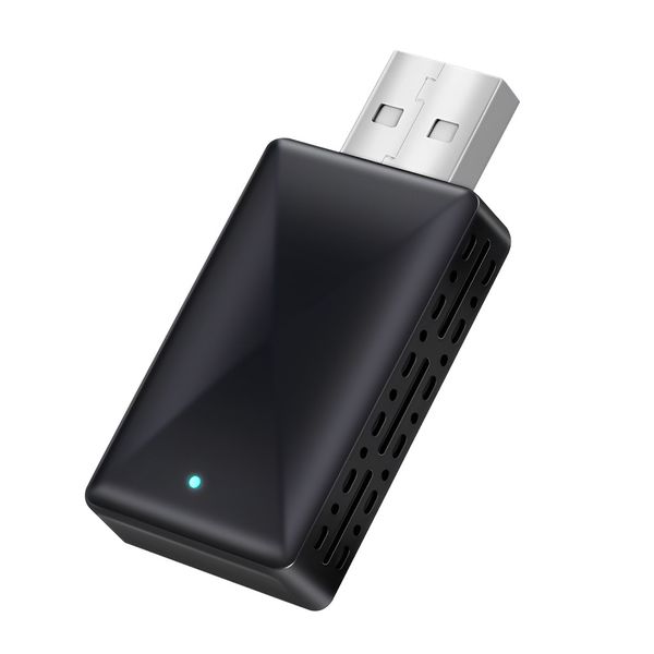 Two-in-One Wireless CarPlay Dongle Compatible with Apple and Android