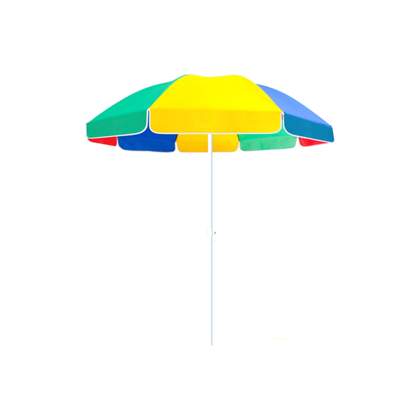 2.4m Outdoor Parasol Umbrella for Patio, Garden, and Sun Protection