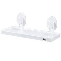 Bathlux Bathroom Single Shelf With Suction Cups