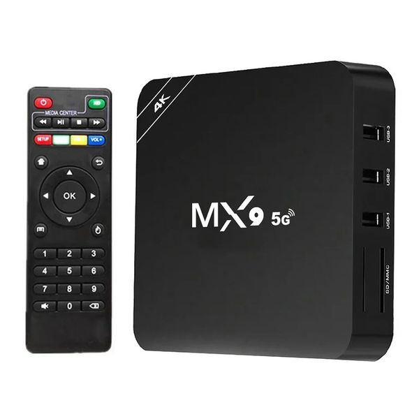 SE-L135 MX9 Andorid 12.1 4K TV Box 4GB + 64GB