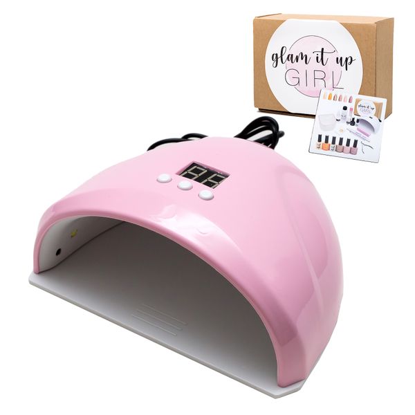 UV Gel 36W LED Lamp - Pink