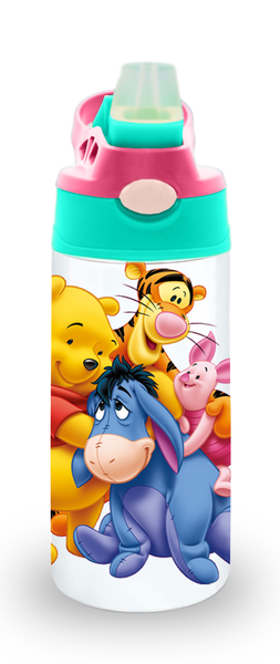 Pooh &amp; Friends 12oz Double walled Stainless Steel Bottle